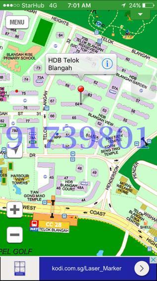 Blk 64 Telok Blangah Drive (Bukit Merah), HDB 3 Rooms #111583872